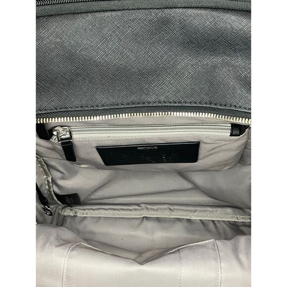 TUMI VAREK Black coated canvas Backpack - Premium Convertible Travel Bag main image 5
